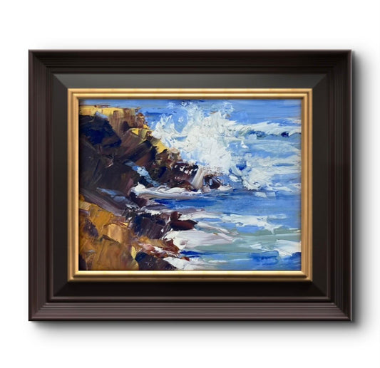 Wave on Rocks