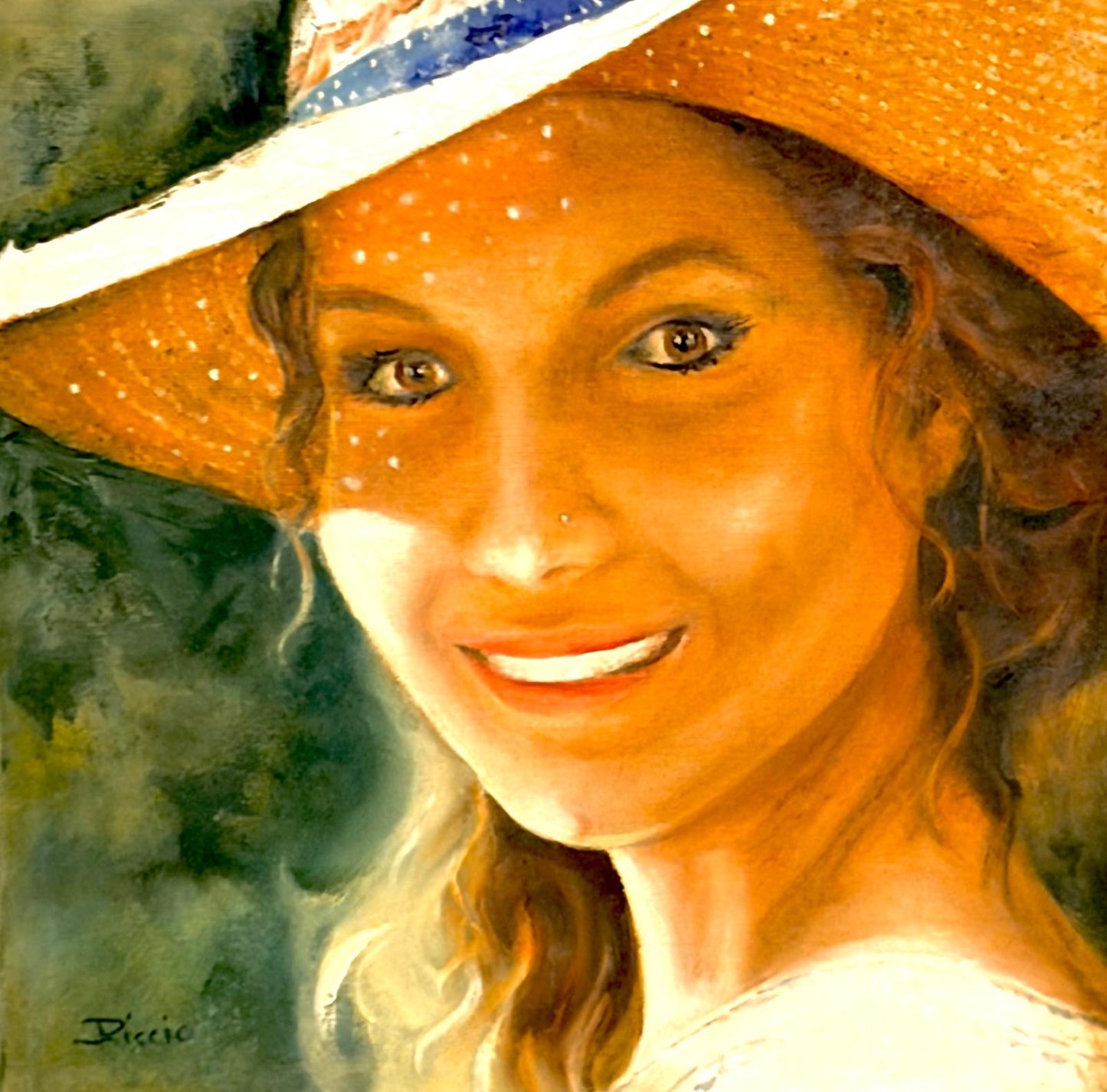 Girl in Garden